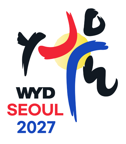 Logotipo oficial da Jornada Mundial da Juventude Seul 2027